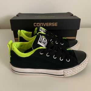 Kids Converse shoes.